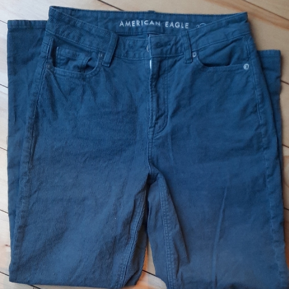 American Eagle Outfitters Women's Teal Cordoury